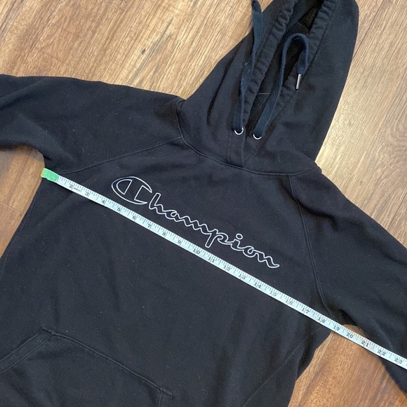 💛 S 💛 Champion Sweatshirt Hoodie Classic Hood Logo Adjustable​ - Picture 7 of 10